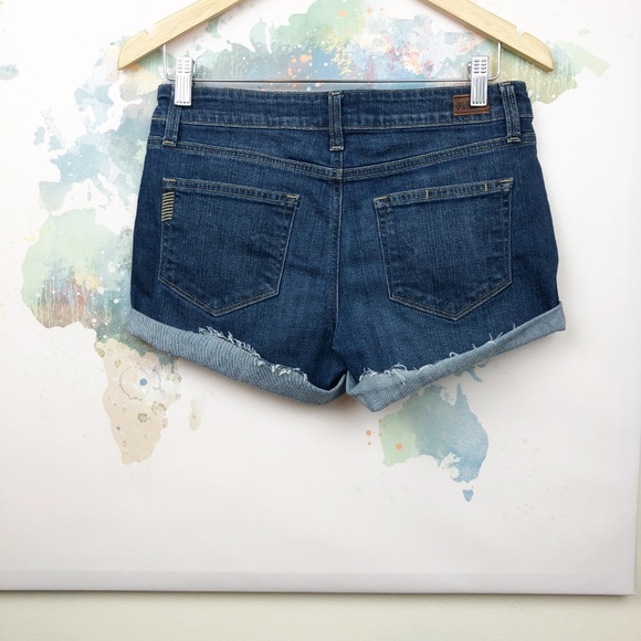 Paige Cuffed Jimmy Jimmy Shorts Size 26 - Picture 4 of 8